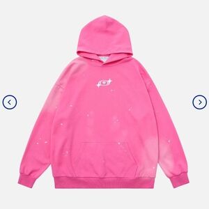 Pink Graphic Hoodie